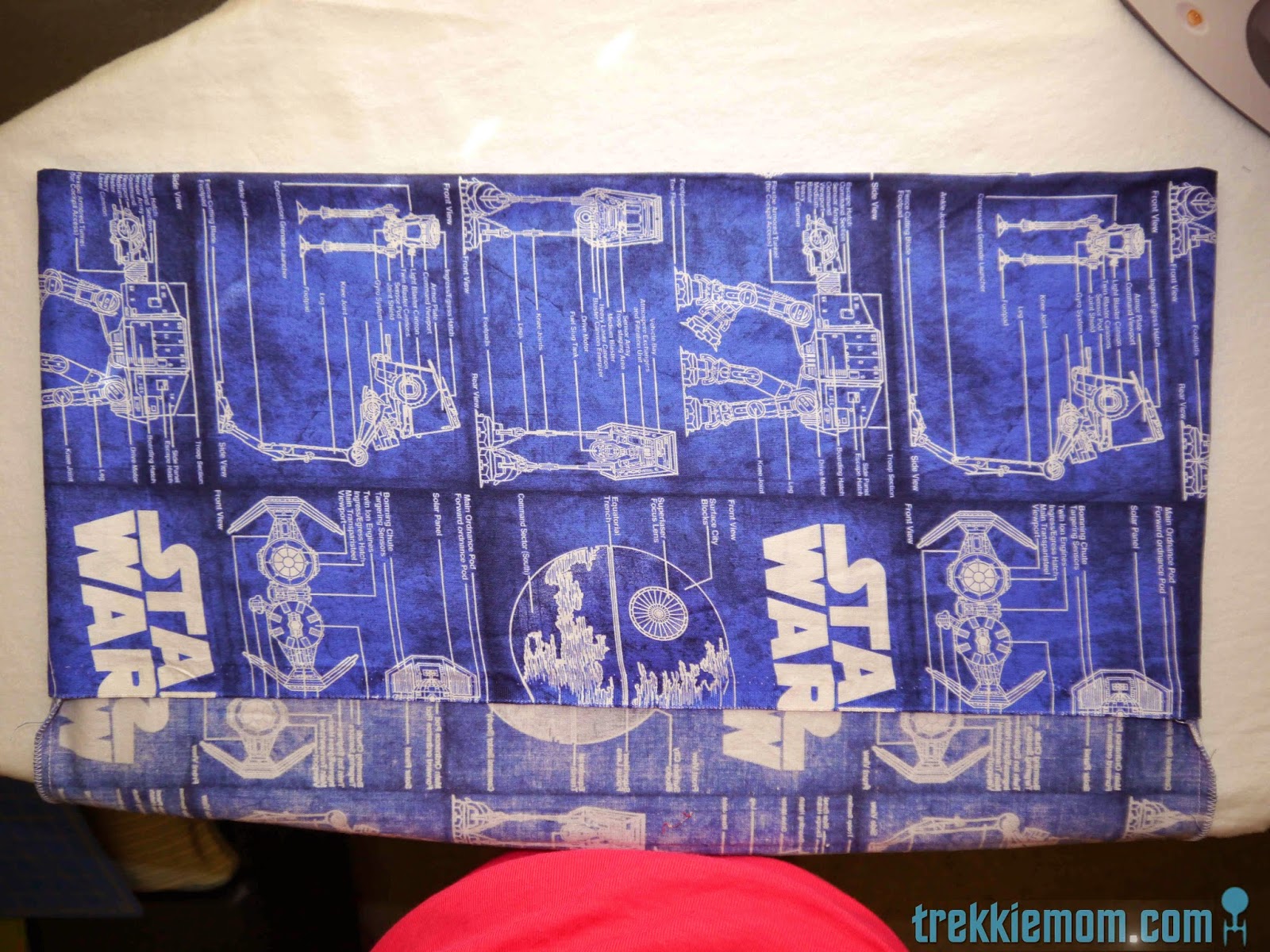 Trekkie Mom Pottery Barn Pillow Case Tutorial