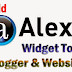 Cara Memasang Widget Alexa Rank di Blog
