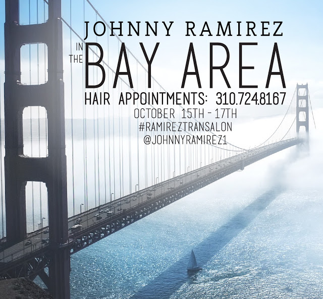 Bay Area, san francisco, Travel, hairdresser, JohnnyRamirez, RAmireztransalon, celebritycolorist