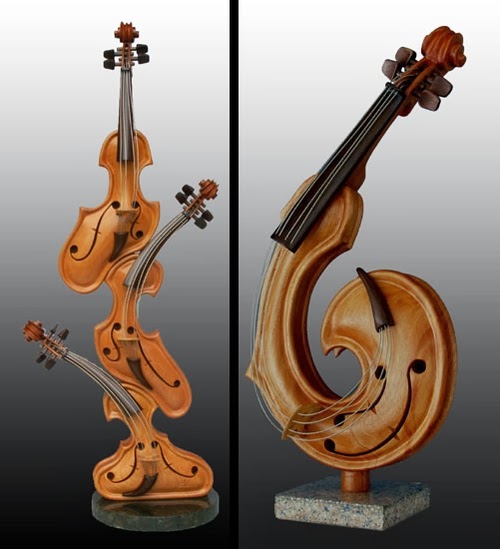 07-Friendship-and-Show-Off-Philippe-Guillerm-Musical-Instruments-Sculptures-French-Artist-Musician-Sculptor-Painter-Furniture-Maker-www-designstack-co