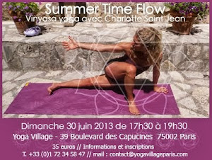 Atelier de Yoga 30 juin Paris à 17.30