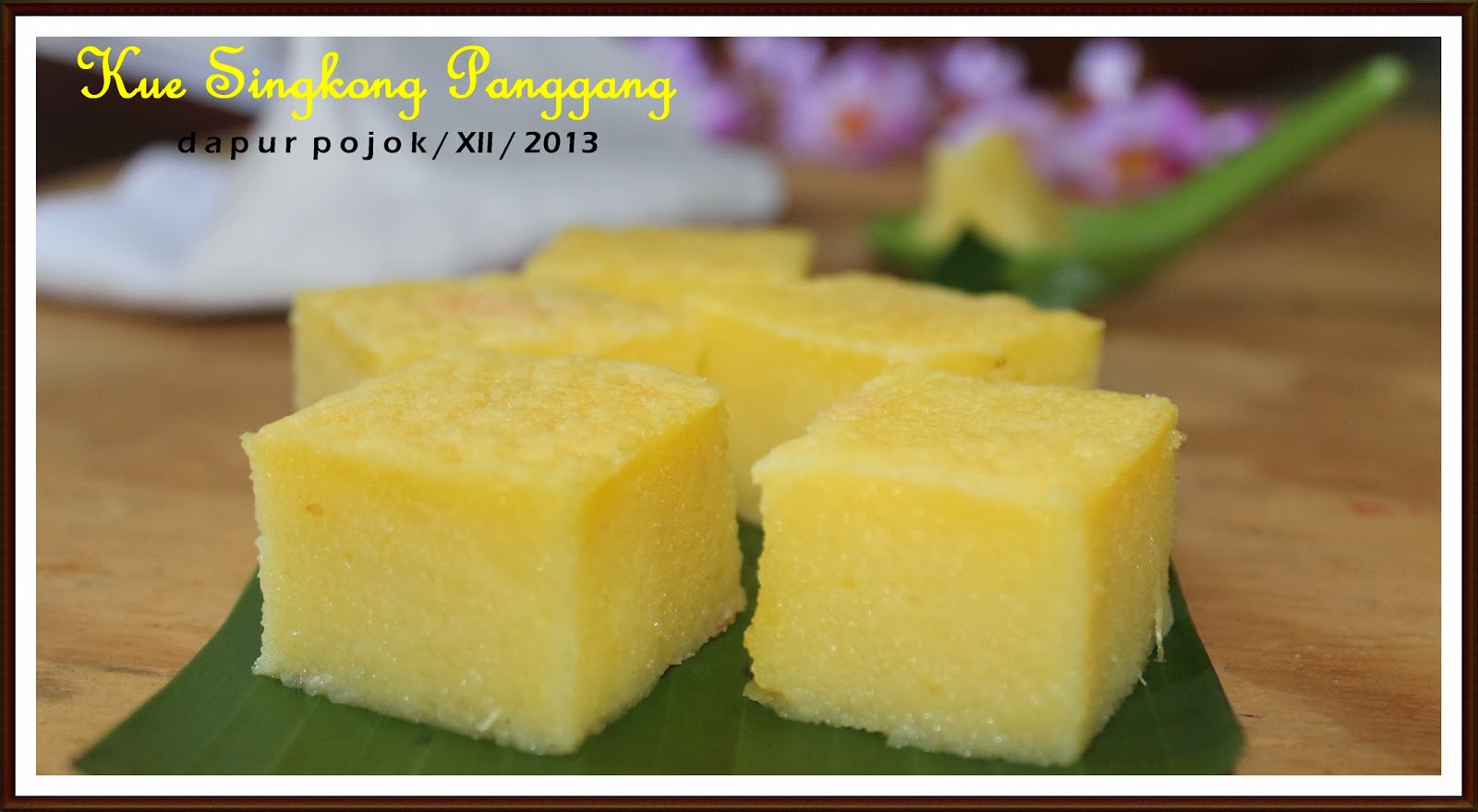 Kue Singkong Panggang