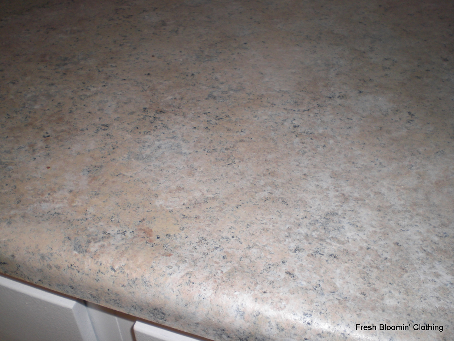 Mellissa Rose Painting the Kitchen Countertops Giani Graphite Paint