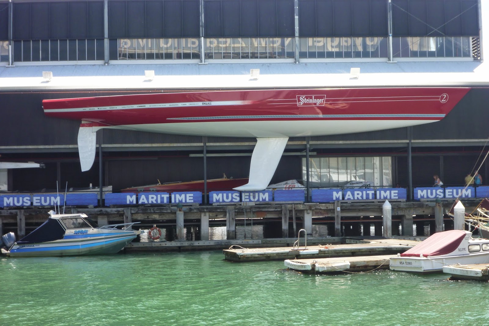 STREAM OF CONSCIOUSNESS Sights Along The Way SAILING ON 'STEINLAGER