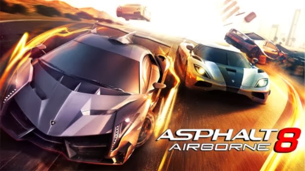 احدث العاب السباقات والسرعة الرائعة لاجهزة اندرويد وابل وايفون وايباد وايبود Asphalt 8 Airborne v1.2 مجانا وحصريا تحميل مباشر Asphalt+8+Airborne+v1.2