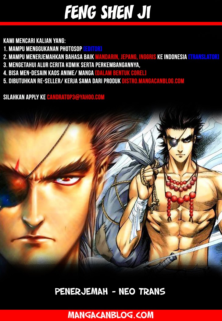 Feng Shen Ji I Chapter 3 Makhluk Fana yang Membuat Dewa Menangis