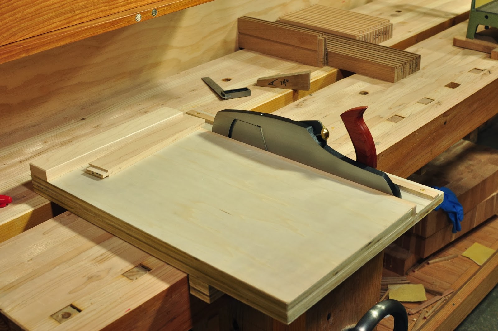 Honey Do Woodworking Veritas Shooting Board Plane