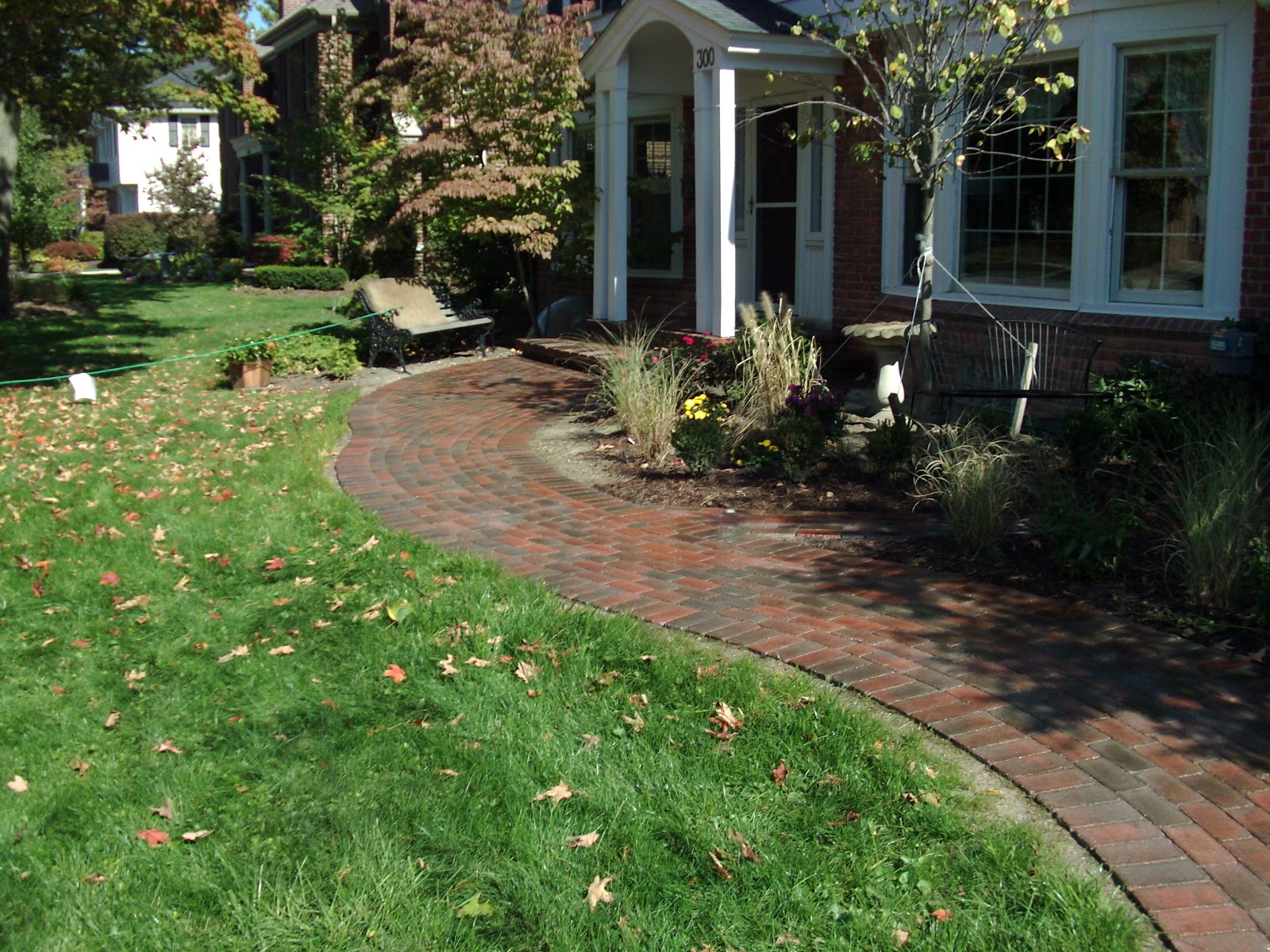 ALLSCAPES Brick paver walkway installation and repair in Canton
