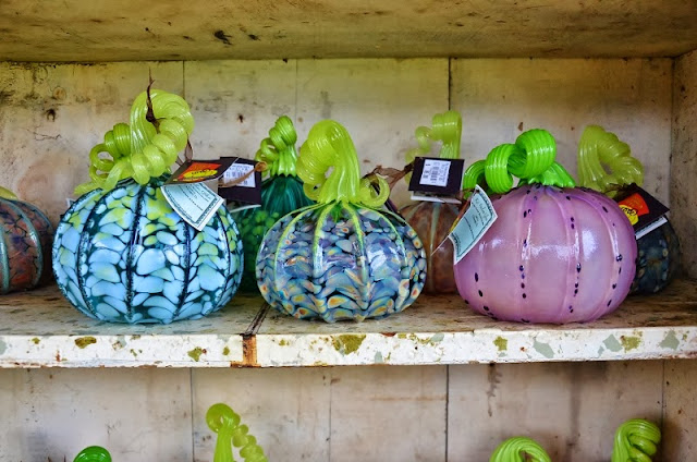 Dworianyn Love Nest: 31 Days of Halloween: Day 19 - Glass Pumpkin Patch