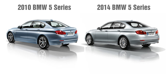 2010 BMW 5 Series vs. 2014 BMW 5 Series