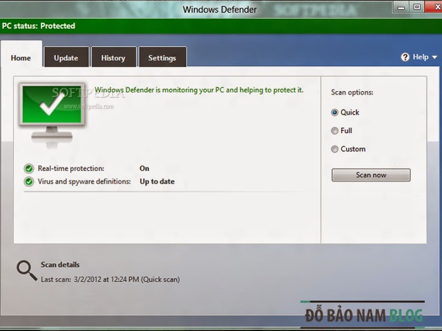 Phần mềm diệt virus Microsoft Security Essentials 2014 Phần mềm diệt virus Microsoft Security Essentials 2014