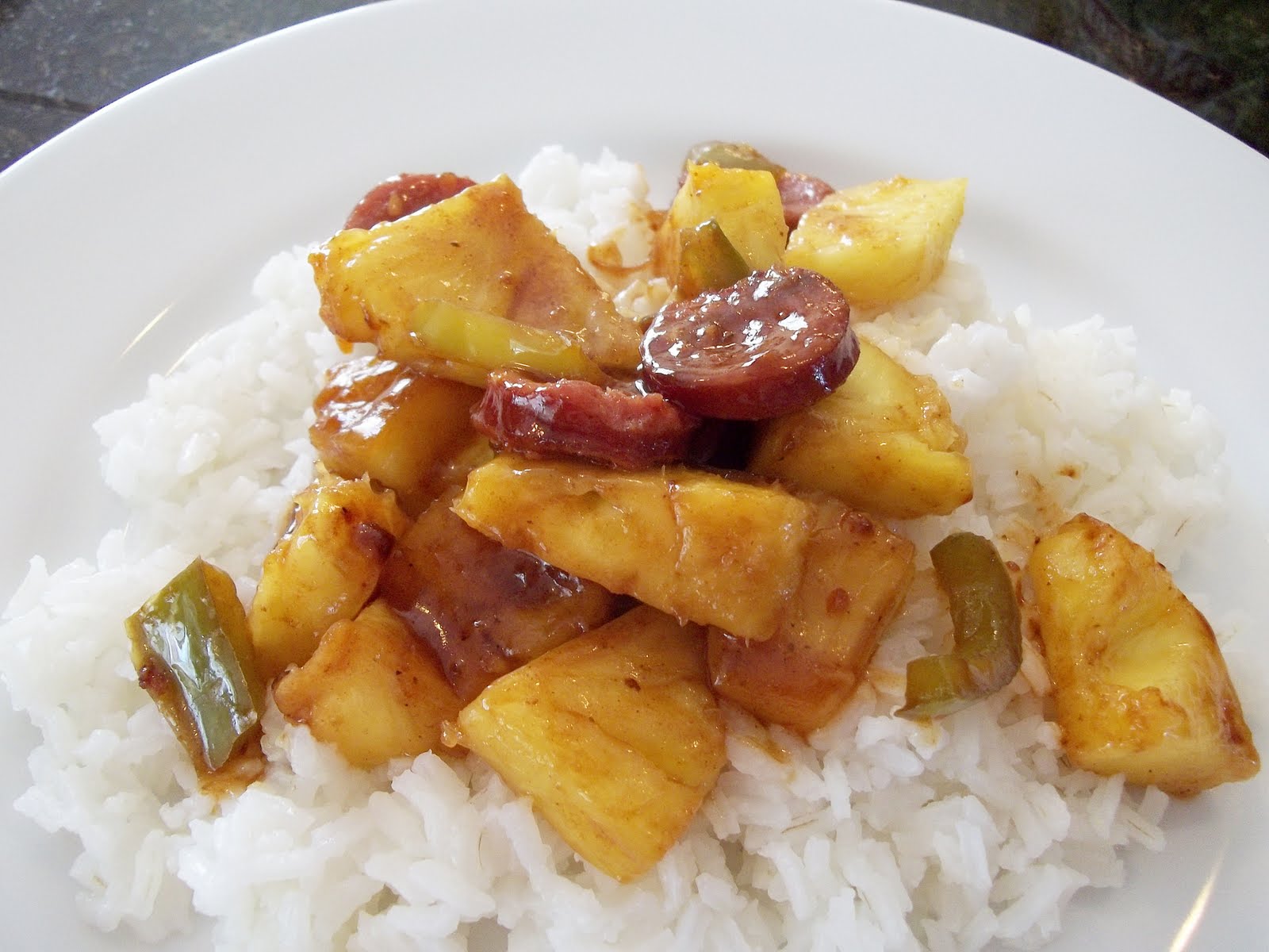 The Lonely Baker Kielbasa Stir Fry