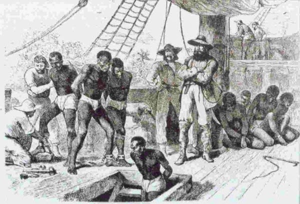 Image result for slave trade middle passage