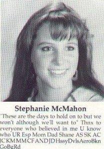 Teenage Stephanie McMahon