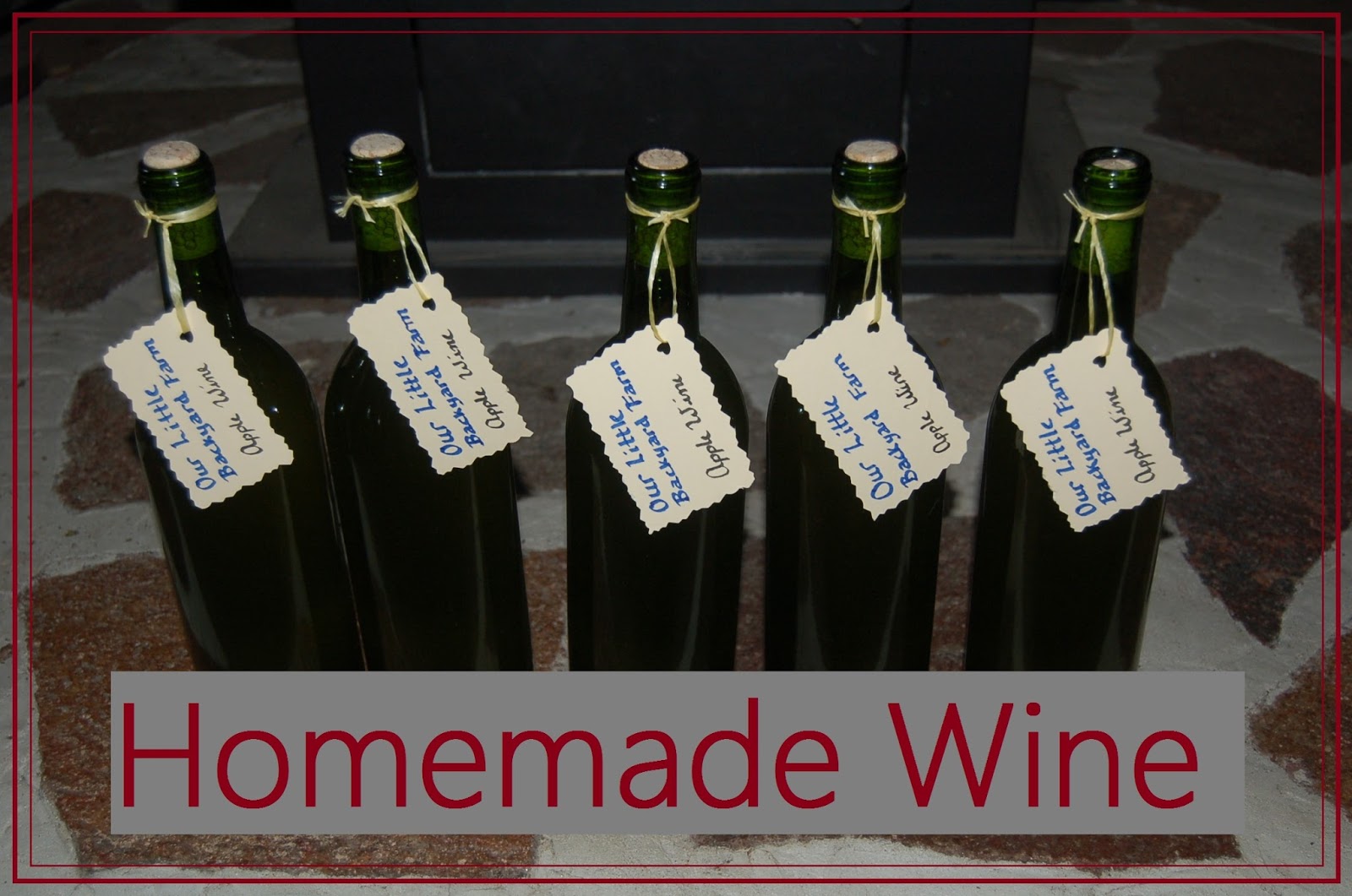 Our Little Backyard Farm Making Homemade Concord Grape Wine