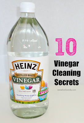 10 Vinegar Cleaning Secrets. So many amazing ways to use vinegar! This is so good to know!
