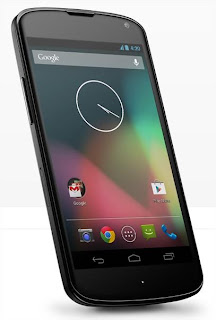 Google anuncia smartphone Nexus 4, da LG