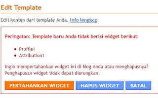 cara mengubah template cara mengubah template