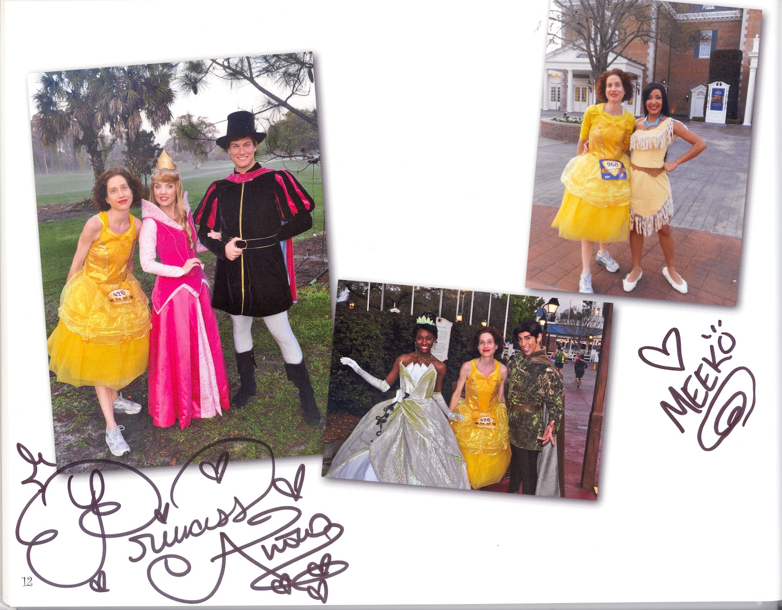 Disney Character Autographs