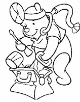 Mewarnai Gambar Winnie The Pooh Mewarnai Gambar Winnie The Pooh