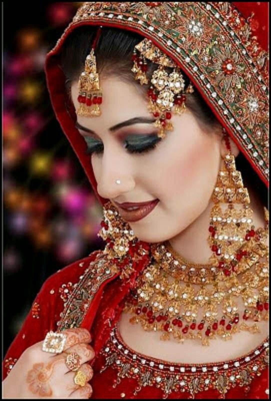 Beautiful And Pretty Bridal Makeup Wallpaper FREE ALL HD ...