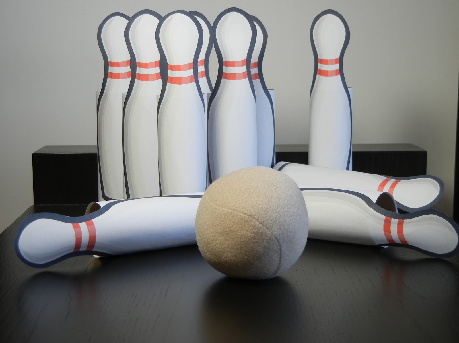 How to curve a bowling ball image
