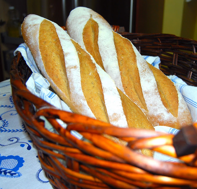 Whole Wheat Sourdough Baguettes Holy Cow!