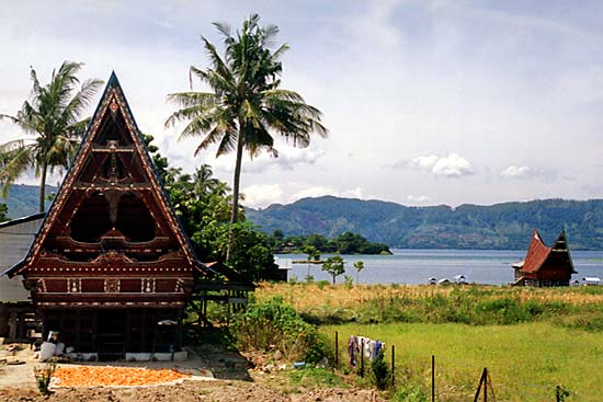 25+ Gambar Rumah Adat Batak Toba PNG