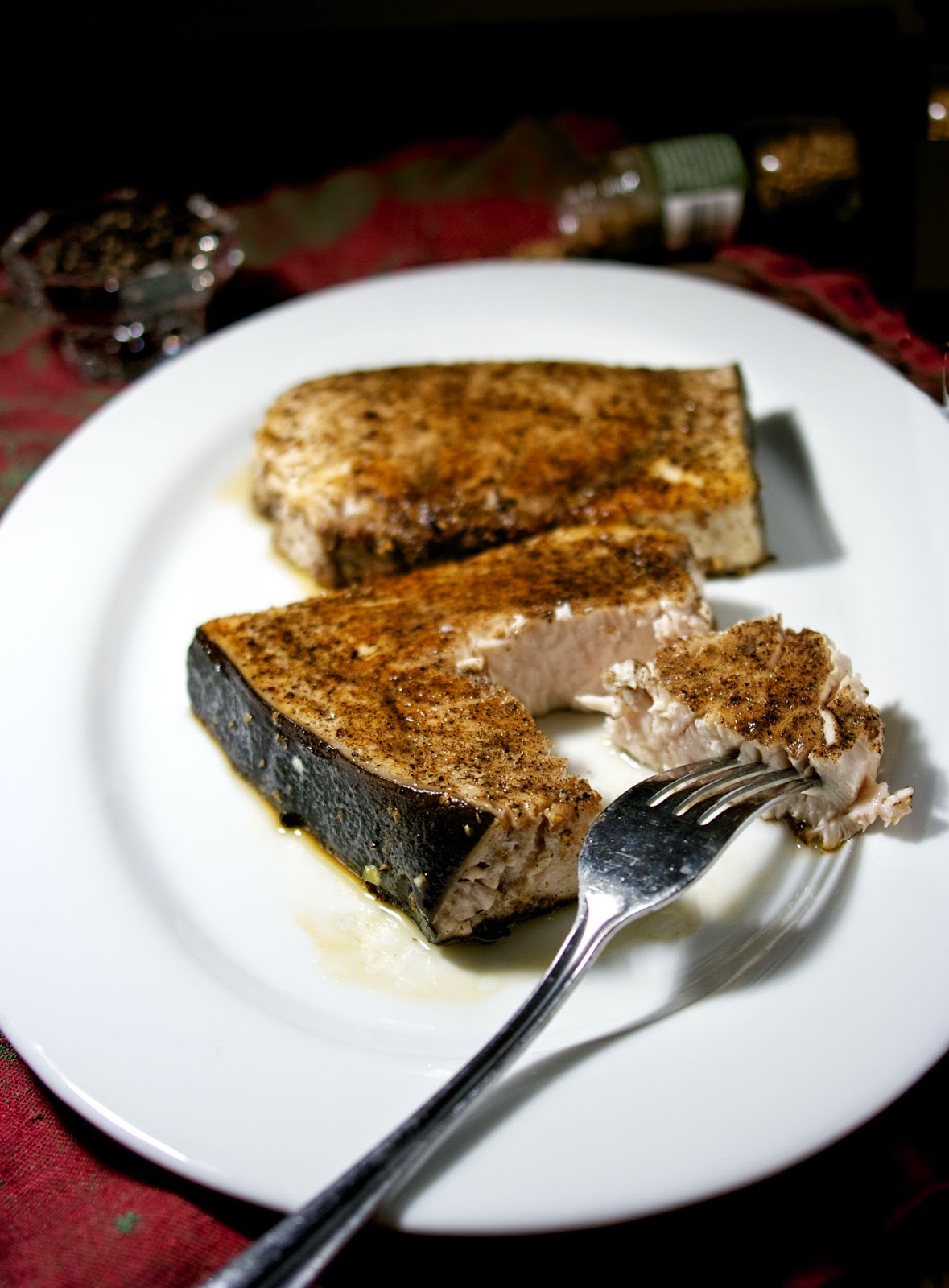 SpiceCrusted Swordfish French Fridays with Dorie Simple Living and