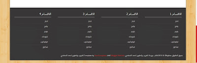 قالب جريدة لمدونات بلوجر تعريب وتطوير احمد السعدي