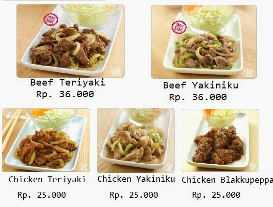 Menu Utama Hoka Hoka Bento HOKBEN