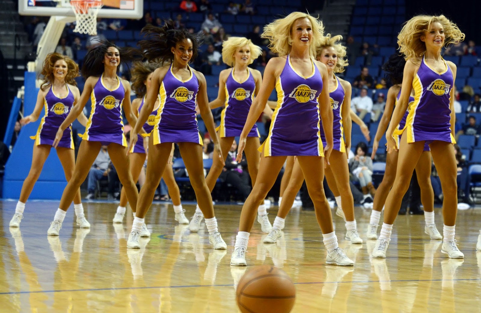 I Love Basketball Games and Hot Laker Girls - dashingamrit