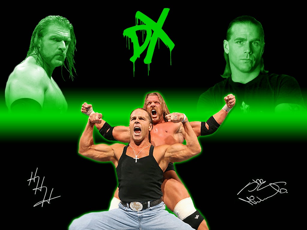 Team DX DGeneration X (Triple H & Shawn Michaels)