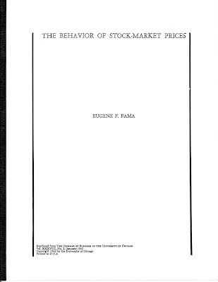 fama 1965 the behavior of stock-market prices
