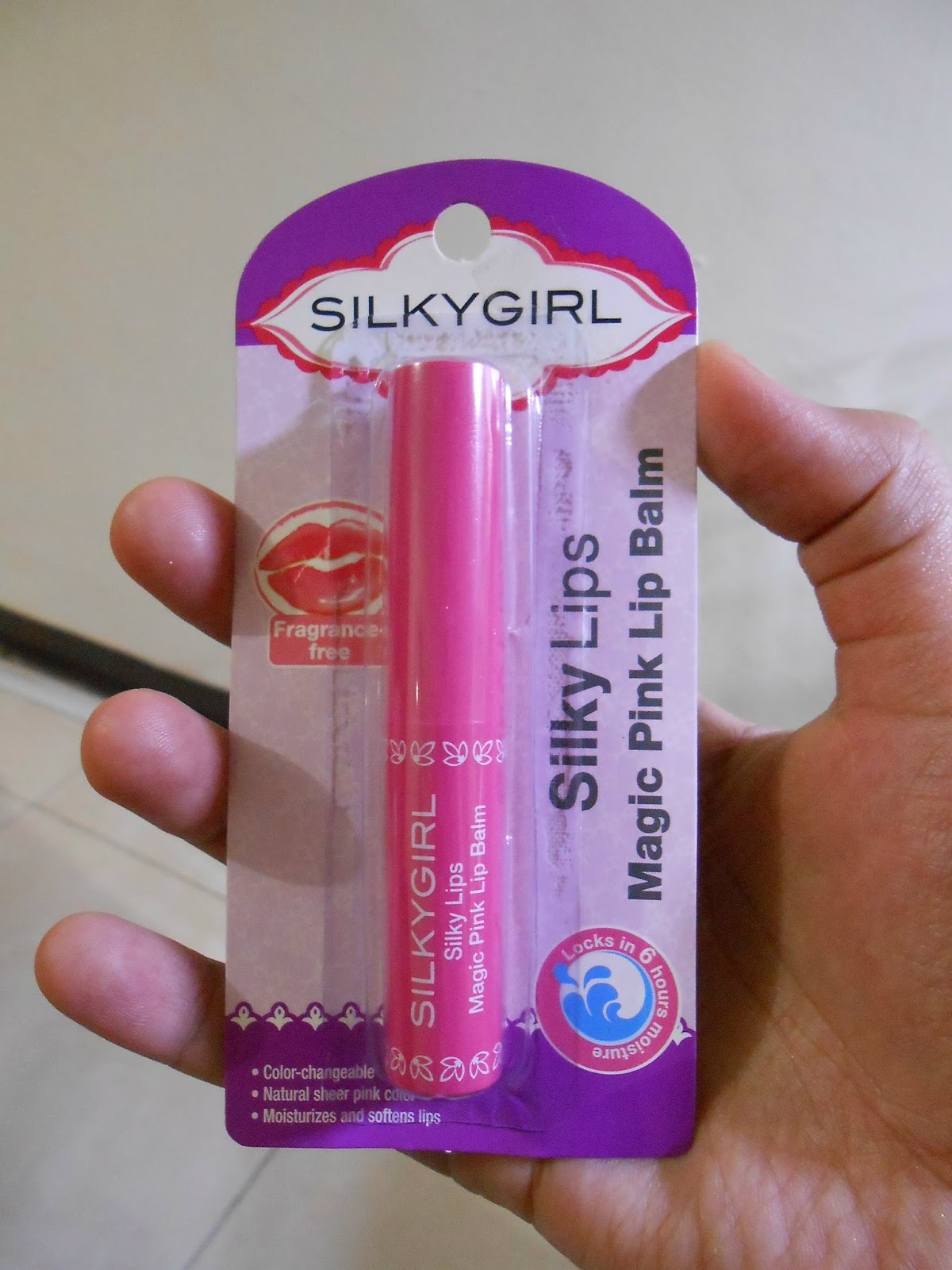 [REVIEW] SILKY GIRL Magic Pink Lip Balm Fragrancefree Talkative