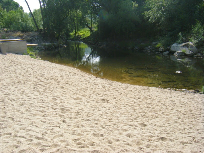 Areal da Praia Fluvial de Alcafache