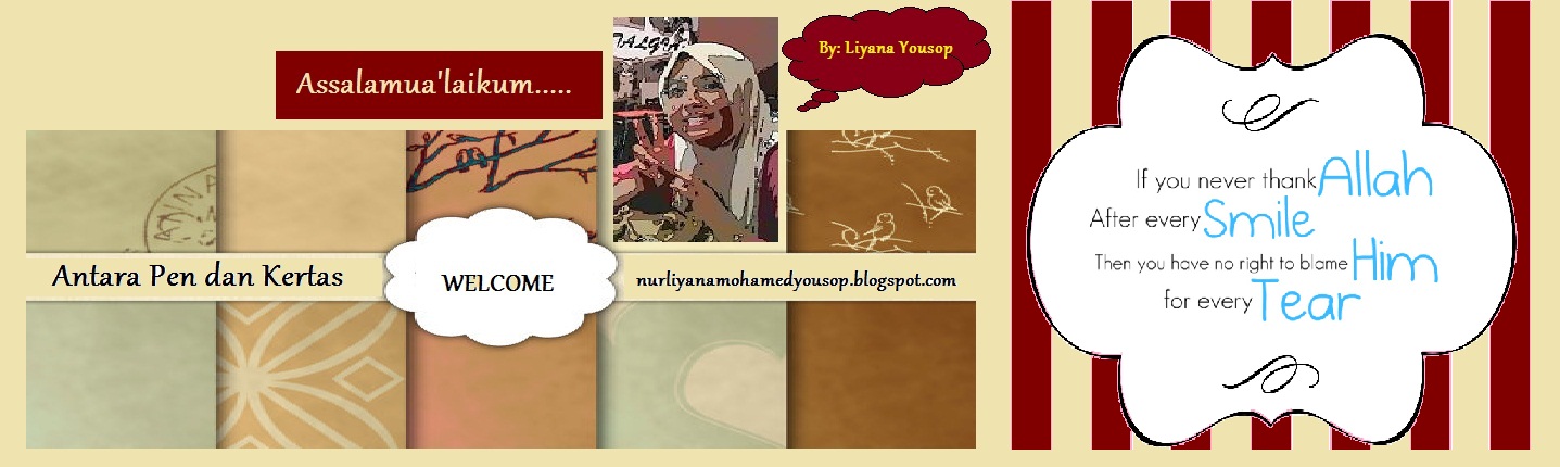 Antara Pen Dan Kertas: Liyana yousop