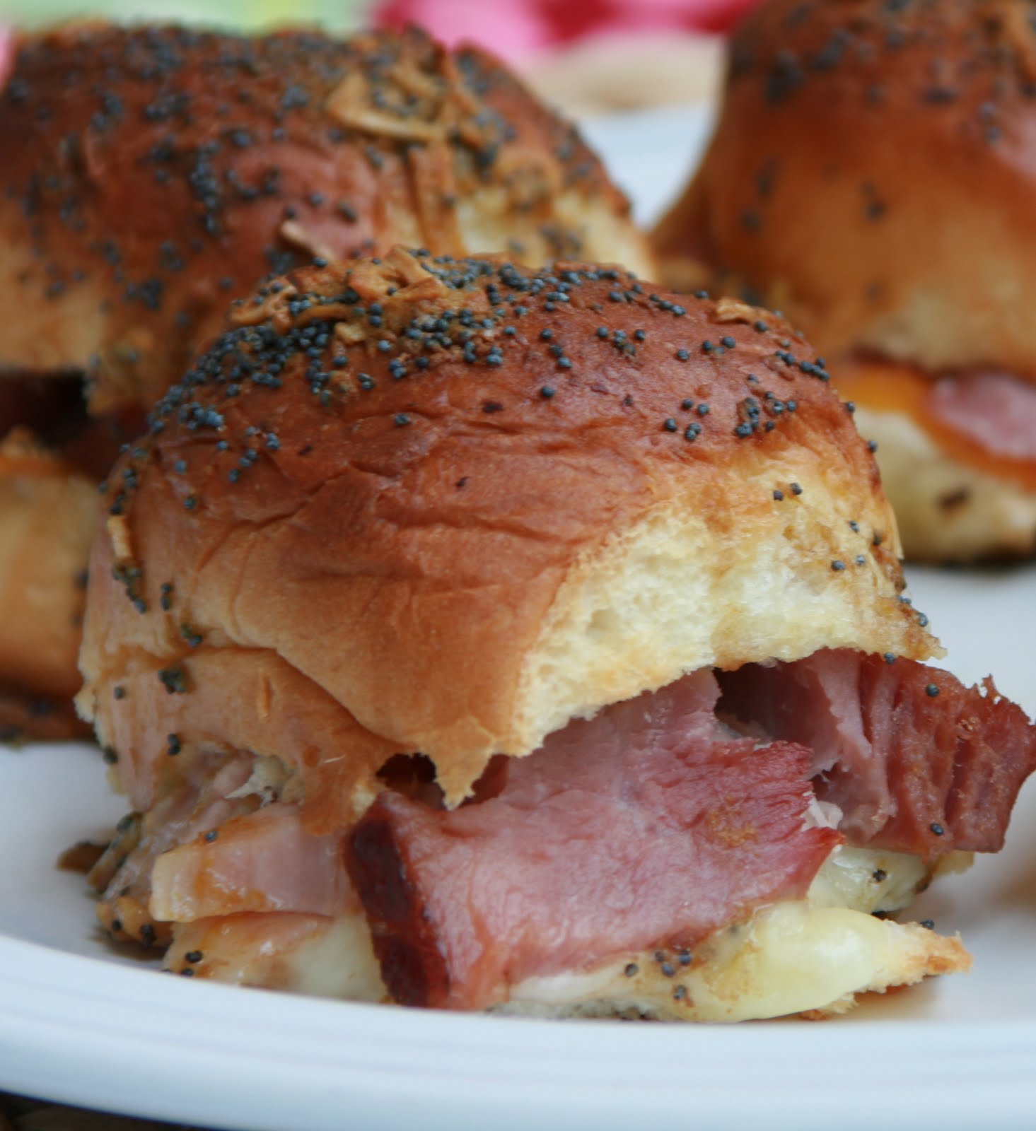 Cook Bake & Decorate Ham & Poppyseed Sandwiches