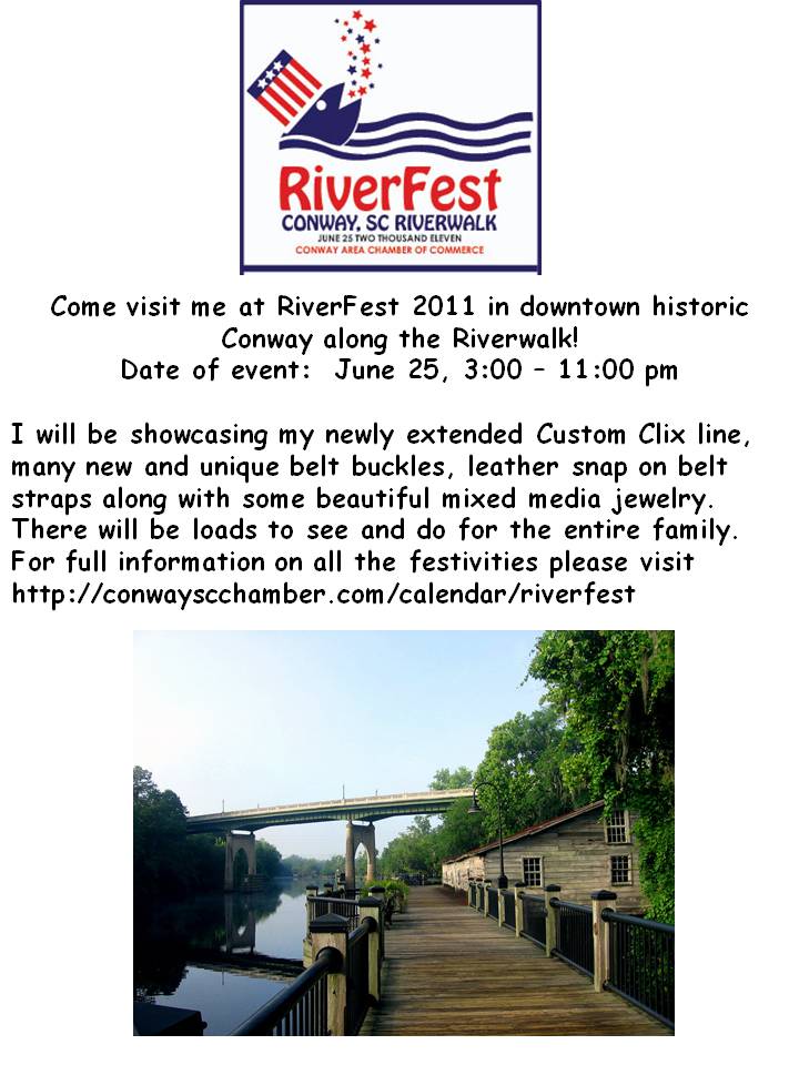 Uniquely You RiverFest 2011 Conway, SC Riverwalk