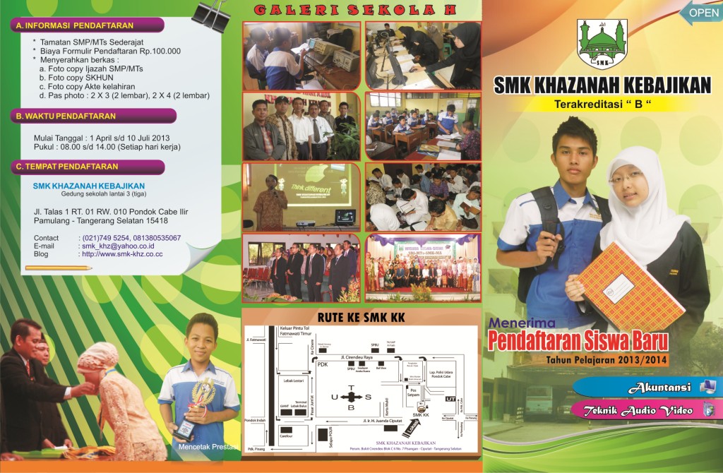 Download brosur penerimaan siswa baru sd