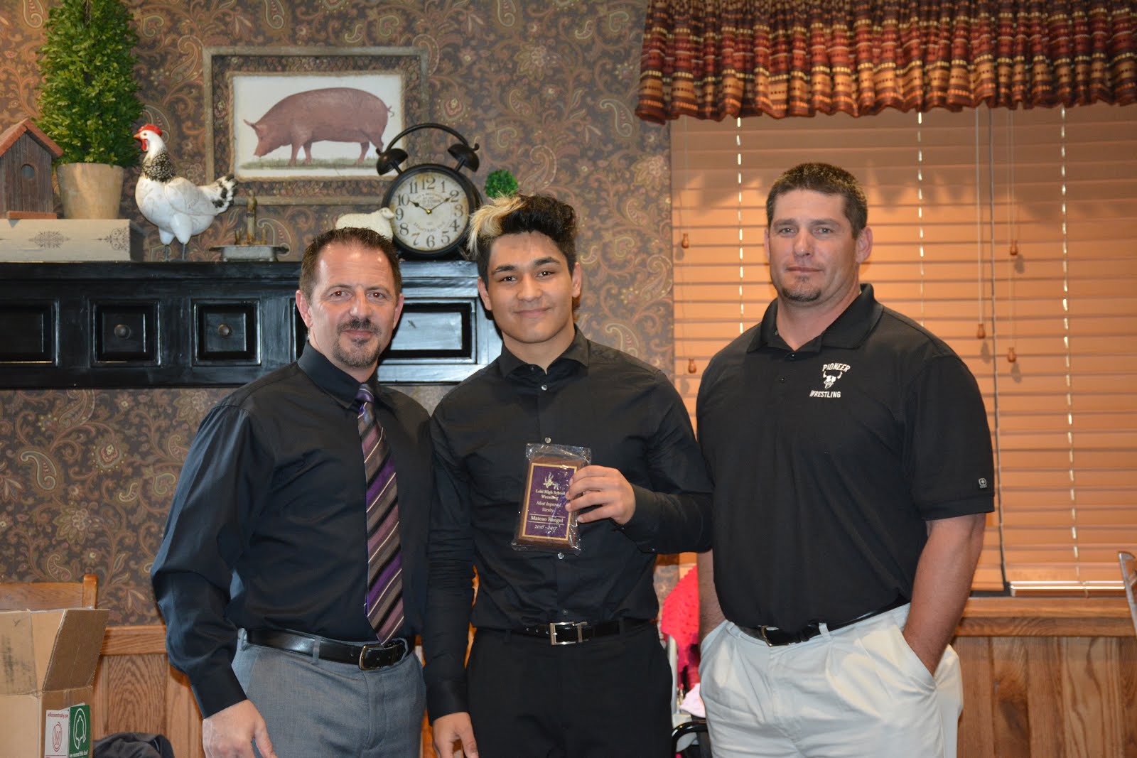 2016-17 Lehi High Wrestling team, Most Improved Varsity