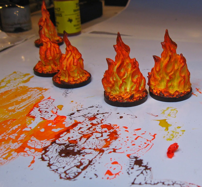 James Wappel Miniature Painting Turning water into fire!!!