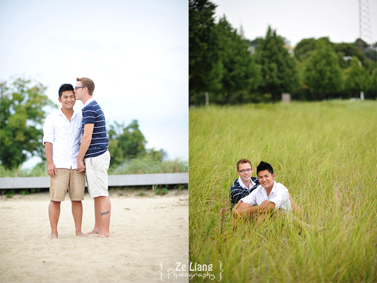 same-sex engagement session castle island boston ben&justin 09