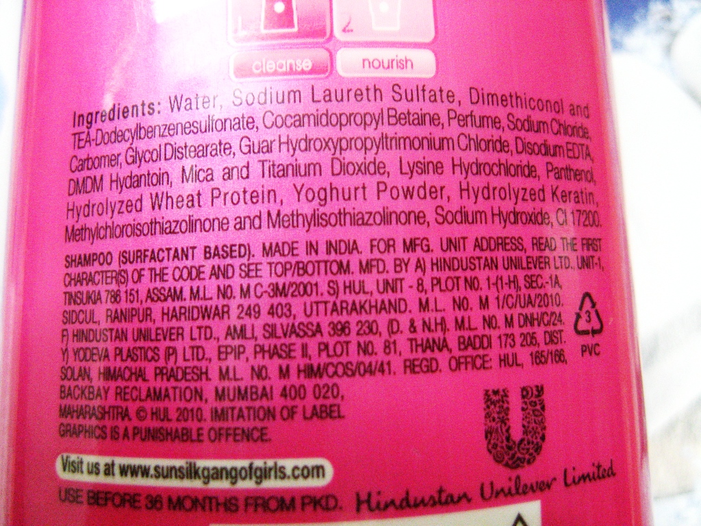 Sunsilk lusciously thick and long Shampoo and Conditioner