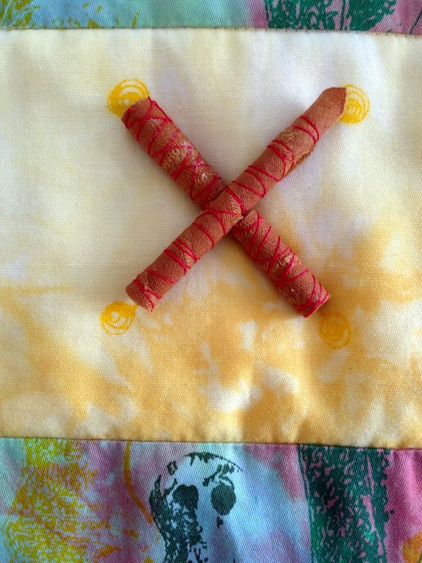 Crafting a Life How to 5 easy steps to make fabric beads