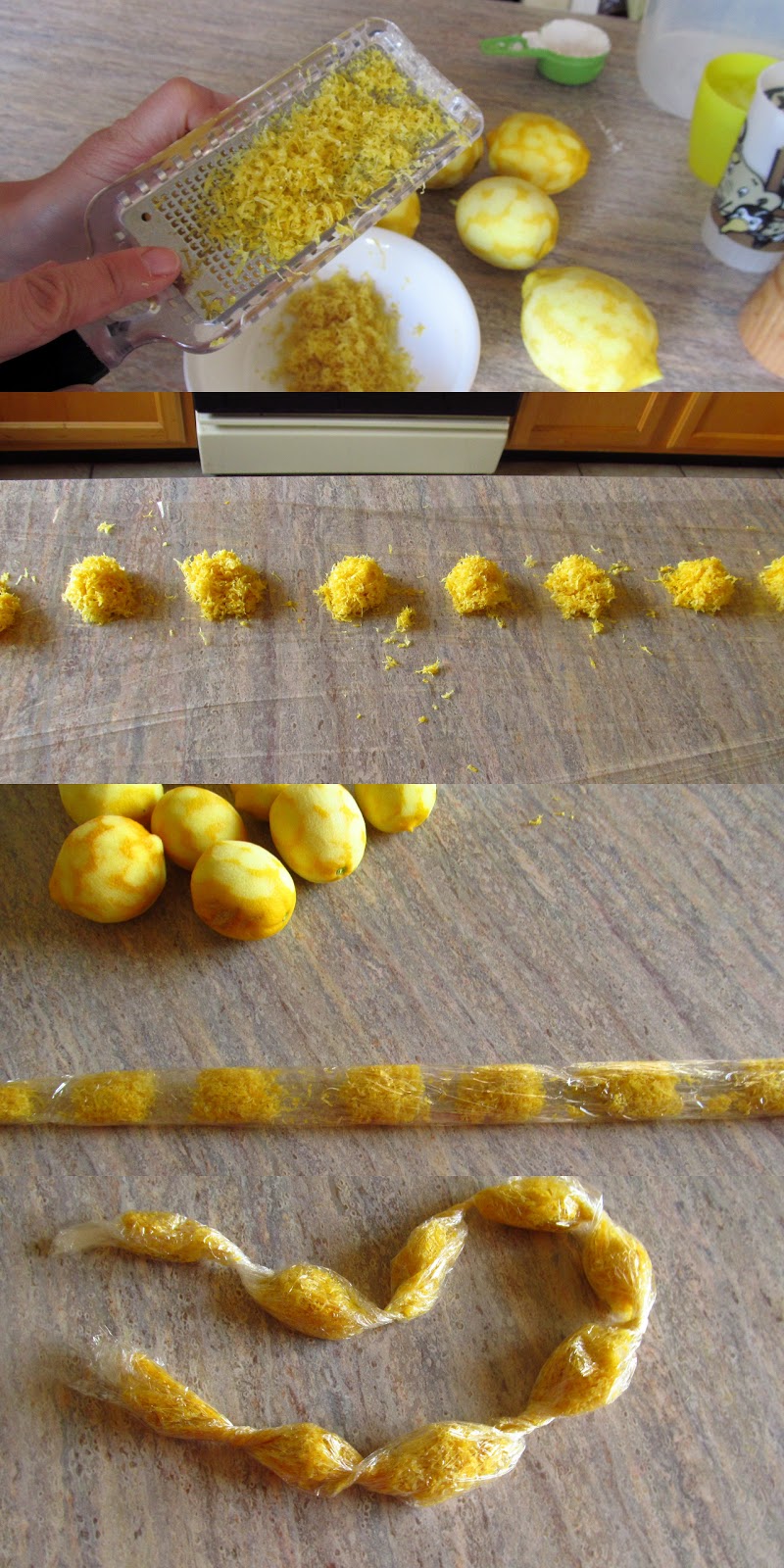 Think, Love, Sleep, Dine Freezing Lemon Zest