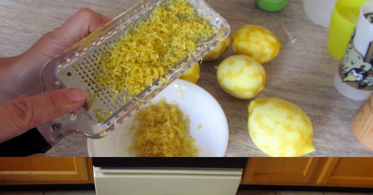 Think, Love, Sleep, Dine Freezing Lemon Zest