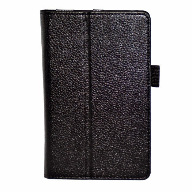 Leather-Case-HP-Slate-7-VoiceTab-Litchi-Grain-Folio-Stand-Black Leather-Case-HP-Slate-7-VoiceTab-Litchi-Grain-Folio-Stand-Black