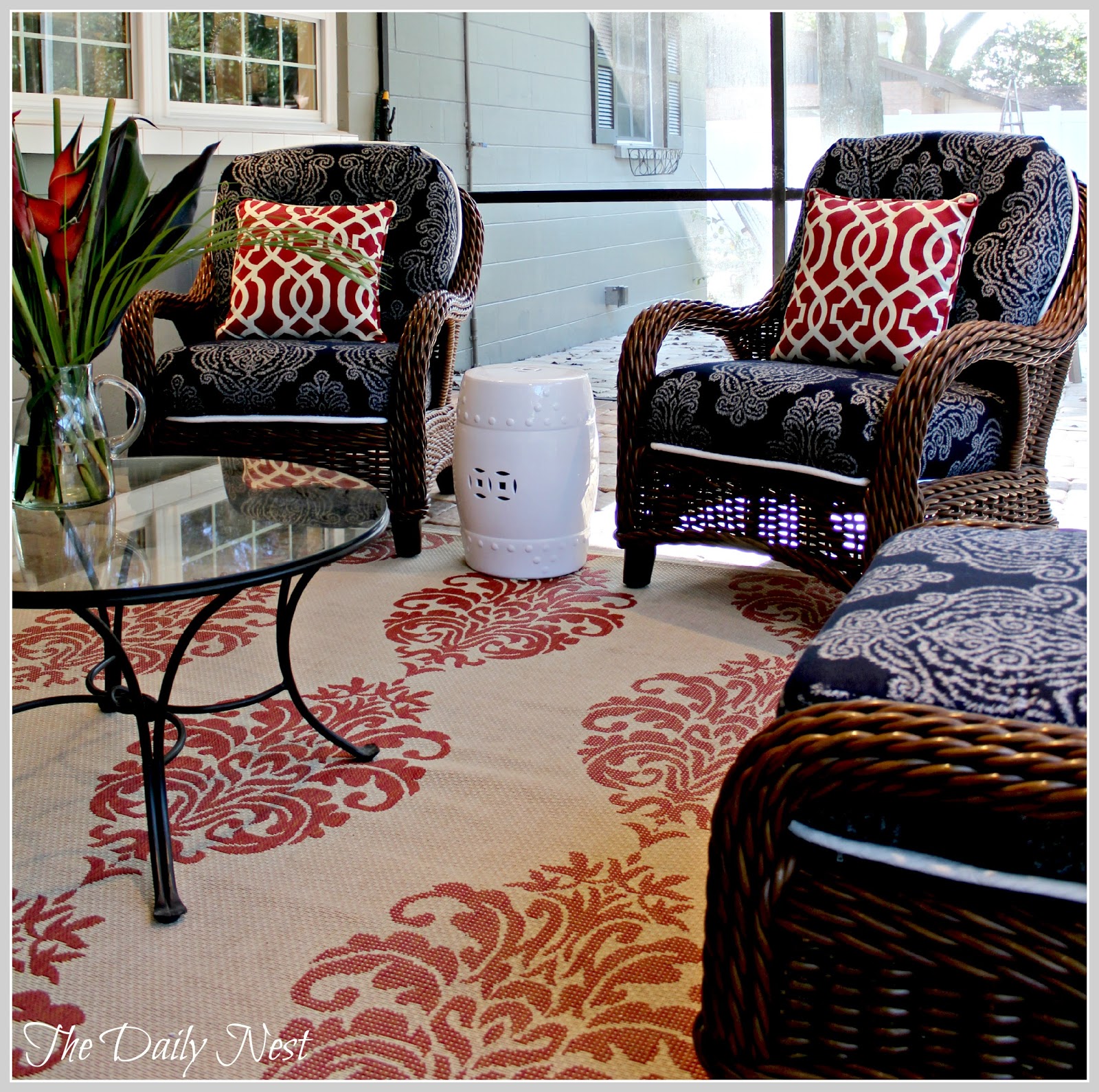 Back Porch Furniture…Redo!