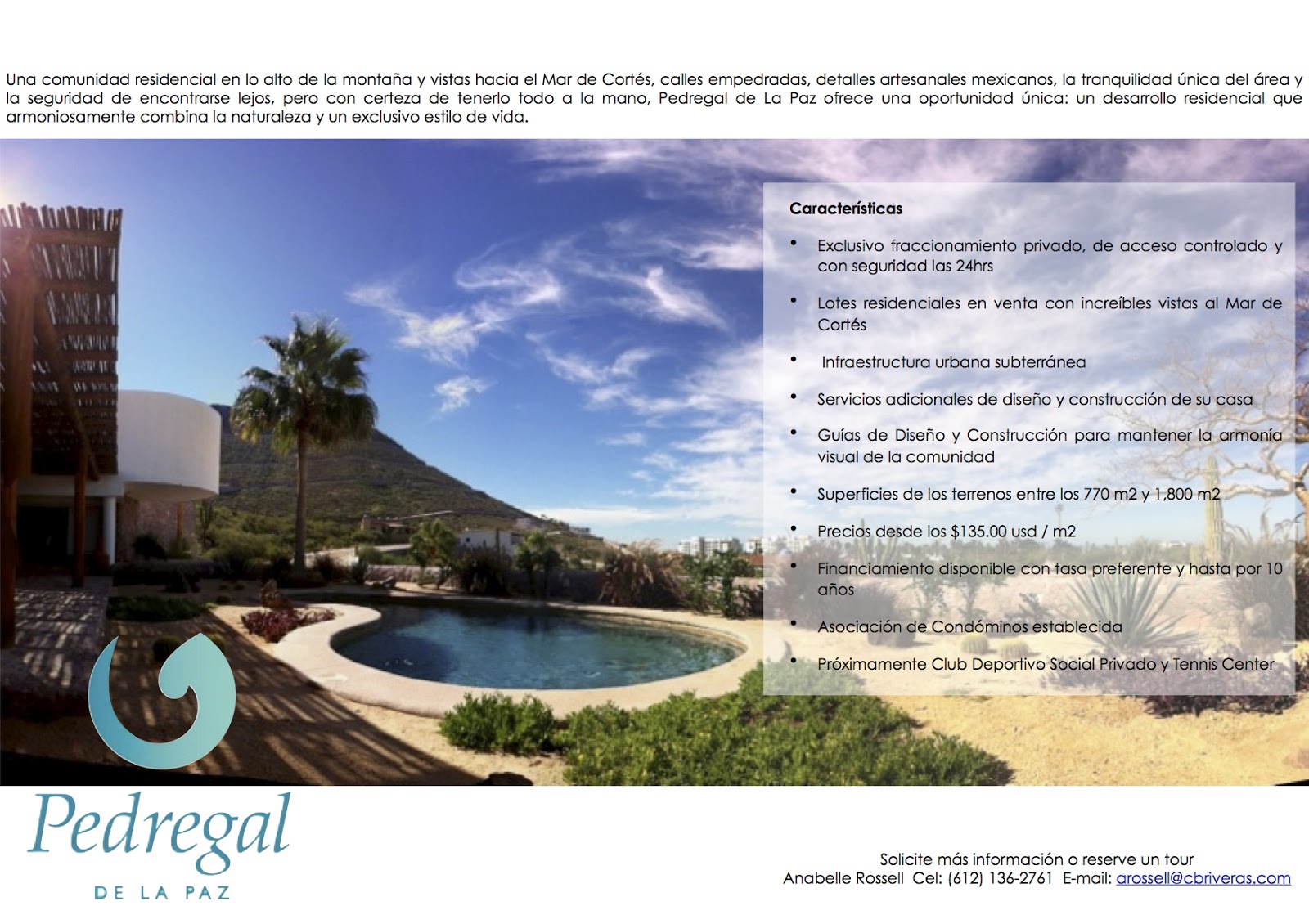 Pedregal de La Paz porque somos la comunidad preferida por los que